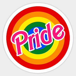 Pride - Barbie Style 2.0 Sticker